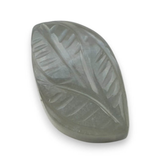 Moonstone grey cabochon carving 22x13 mm no 161