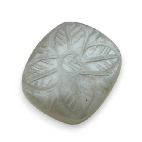Moonstone grey cabochon carving 23x20 mm no 174 Moonstone grey cabochon carving 23x20 mm no 174