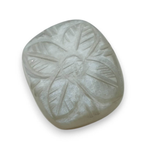 Moonstone grey cabochon carving 23x20 mm no 174 Moonstone grey cabochon carving 23x20 mm no 174
