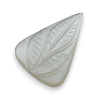 Moonstone grey cabochon carving 25x18 mm no. 147