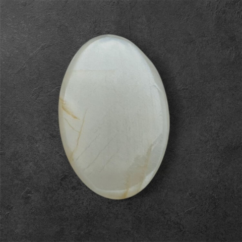 Grey moonstone carved cabochon 26x17 mm no 116 Grey moonstone carved cabochon 26x17 mm no 116
