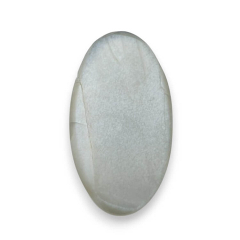Moonstone grey cabochon carving 28x15 mm no. 162 Moonstone grey cabochon carving 28x15 mm no. 162