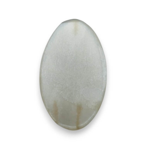 Grey moonstone carved cabochon 28x16 mm no 163 Grey moonstone carved cabochon 28x16 mm no 163