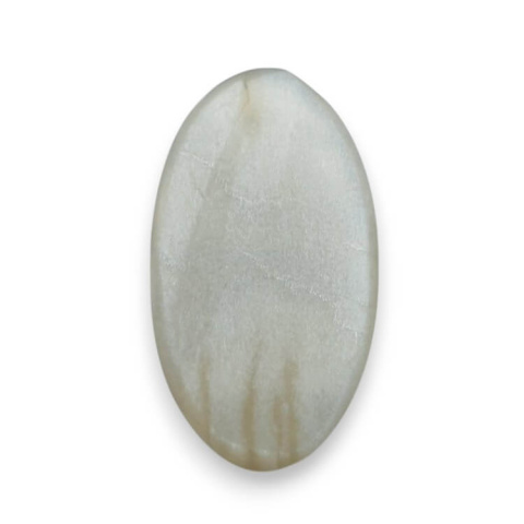 Grey moonstone carved cabochon 28x16 mm no 183 Grey moonstone carved cabochon 28x16 mm no 183