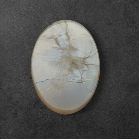 Grey moonstone carved cabochon 28x20 mm no 140 Grey moonstone carved cabochon 28x20 mm no 140