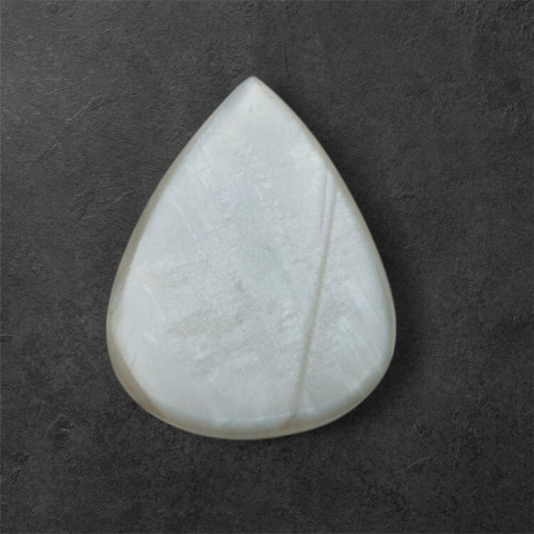 Grey moonstone carved cabochon 30x22 mm no 123 Grey moonstone carved cabochon 30x22 mm no 123