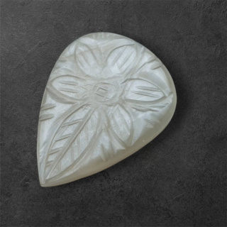 Moonstone grey cabochon carving 30x22 mm no. 123