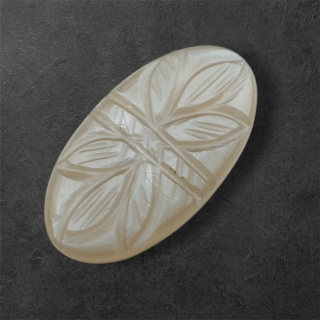 Moonstone cabochon carving 32x17 mm no. 143