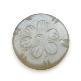 Moonstone grey cabochon carving fi 23 mm no. 164