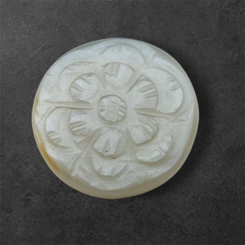 Grey moonstone carved cabochon fi 25 mm no 114 Grey moonstone carved cabochon fi 25 mm no 114