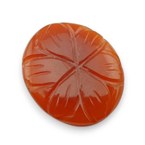 Carnelian carved cabochon 22x19 mm no 86 Carnelian carved cabochon 22x19 mm no 86
