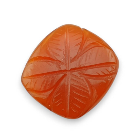 Carnelian carved cabochon 22x21 mm no 73 Carnelian carved cabochon 22x21 mm no 73