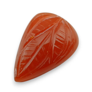 Carnelian carved cabochon 24x17 mm no 93