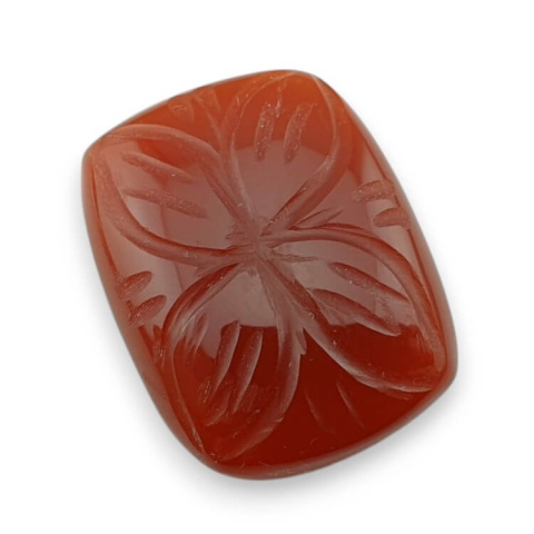 Carnelian carved cabochon 24x18 mm no 90 Carnelian carved cabochon 24x18 mm no 90