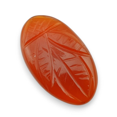 Carnelian carved cabochon 28x17 mm no 82 Carnelian carved cabochon 28x17 mm no 82