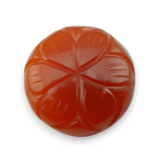 Carnelian cabochon carving fi 20 mm no. 92