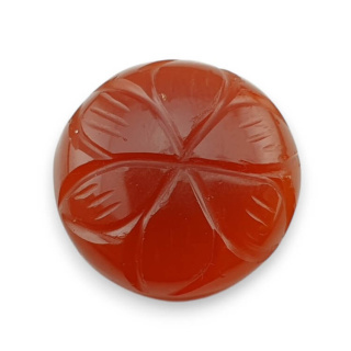 Carnelian cabochon carving fi 20 mm no. 92