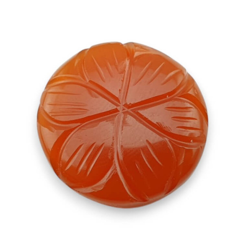 Carnelian carved cabochon fi 21 mm no 75 Carnelian carved cabochon fi 21 mm no 75