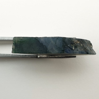 Agate mossy cut raw 30x15 mm no 53