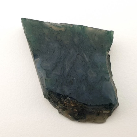 Moss agate cut raw 23x20 mm nr 54 Moss agate cut raw 23x20 mm nr 54