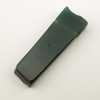 Moss agate icicle 40x13 mm nr 47