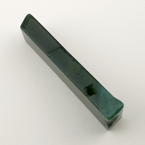 Moss agate icicle 40x13 mm nr 47 Moss agate icicle 40x13 mm nr 47
