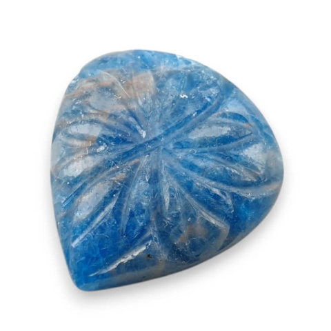 Apatite cabochon carving 24x23 mm no. 24 Apatite cabochon carving 24x23 mm no. 24