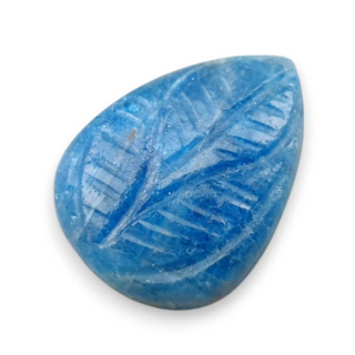 Apatyt kaboszon carving 26x19 mm nr 22