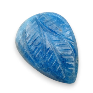 Apatyt kaboszon carving 26x19 mm nr 22
