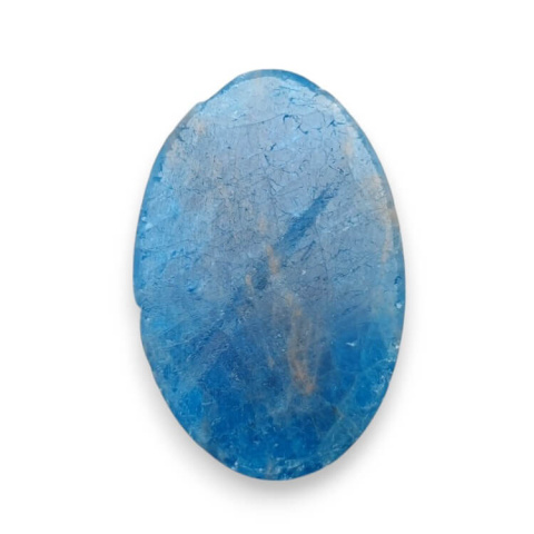 Apatite carved cabochon 28x18 mm no 4 Apatite carved cabochon 28x18 mm no 4