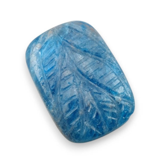 Apatyt kaboszon carving 28x19 mm nr 17