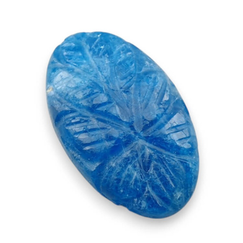Apatite cabochon carving 29x18 mm no. 20 Apatite cabochon carving 29x18 mm no. 20