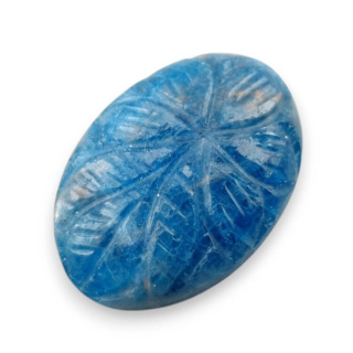 Apatyt kaboszon carving 29x20 mm nr 27