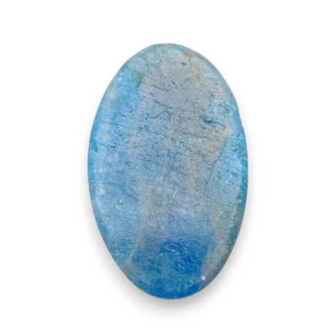 Apatite carved cabochon 30x18 mm no 16 Apatite carved cabochon 30x18 mm no 16