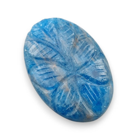 Apatite carved cabochon 30x20 mm no 13 Apatite carved cabochon 30x20 mm no 13
