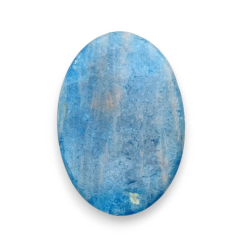 Apatite carved cabochon 30x20 mm no 13 Apatite carved cabochon 30x20 mm no 13