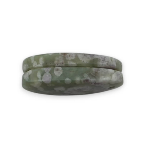 Jade peace pair of cabochons with hole 23x11 mm no P535 Jade peace pair of cabochons with hole 23x11 mm no P535