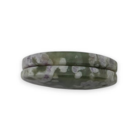 Jade peace pair of cabochons with hole 23x12 mm no P532 Jade peace pair of cabochons with hole 23x12 mm no P532