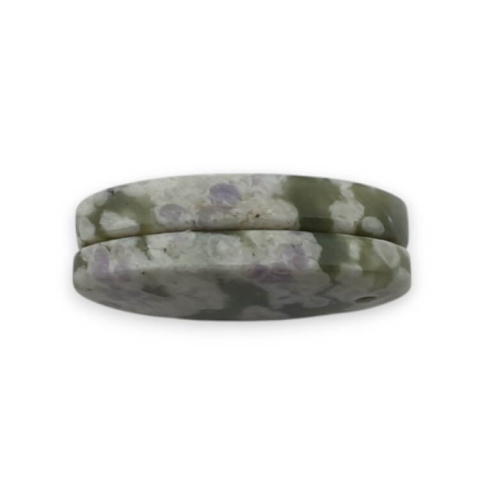 Jade peace pair of cabochons with hole 23x14 mm no P525 Jade peace pair of cabochons with hole 23x14 mm no P525
