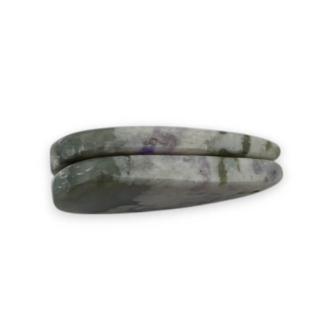 Jade peace pair of cabochons with hole 24x12 mm no P536 Jade peace pair of cabochons with hole 24x12 mm no P536