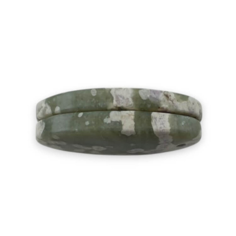 Jade peace pair of cabochons with hole 24x14 mm no P555 Jade peace pair of cabochons with hole 24x14 mm no P555