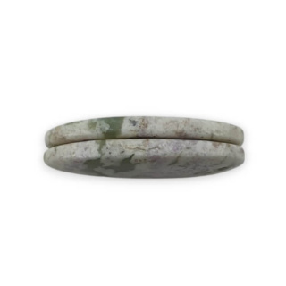 Jade peace pair of cabochons with hole 25x13 mm no P523