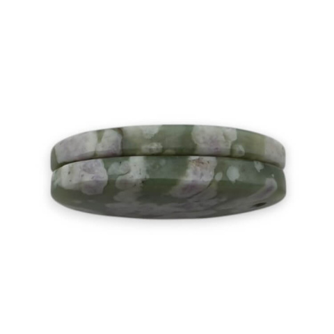 Jade peace pair of cabochons with hole 25x15 mm no P545 Jade peace pair of cabochons with hole 25x15 mm no P545