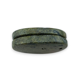 Jaspis smocza krew para kaboszonów z dziurką 24x14 mm nr P587