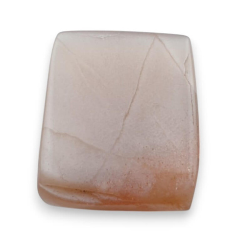 Peach moonstone carved cabochon 19x17 mm no 68 Peach moonstone carved cabochon 19x17 mm no 68