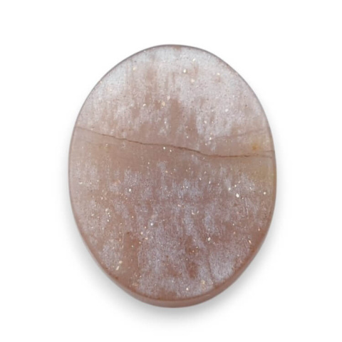 Moonstone peach cabochon carving 21x16 mm no 41 Moonstone peach cabochon carving 21x16 mm no 41