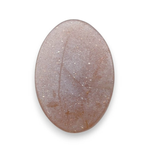 Moonstone peach cabochon carving 22x15 mm no 84 Moonstone peach cabochon carving 22x15 mm no 84