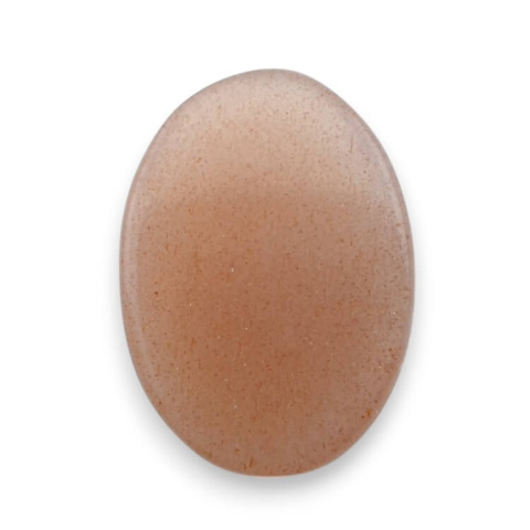Moonstone peach cabochon carving 22x16 mm no 45 Moonstone peach cabochon carving 22x16 mm no 45