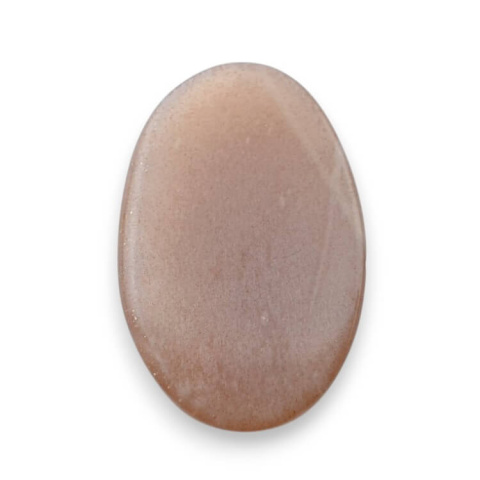 Moonstone peach cabochon carving 23x15 mm no. 64 Moonstone peach cabochon carving 23x15 mm no. 64