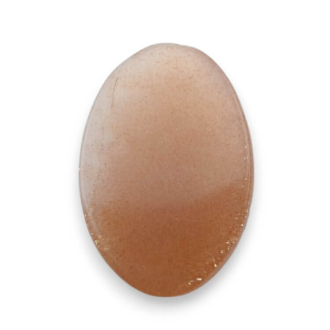 Peach moonstone carved cabochon 23x16 mm no 85 Peach moonstone carved cabochon 23x16 mm no 85